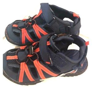 NWT blue/orange Sonoma boys sandals